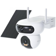 EZVIZ KIT HB90X DUAL 4G - TELECAMERA MOTORIZZATA DA ESTERNO A BATTERIA - WIFI + 4G + SOLAR PANEL- DOPPIO OBIETTIVO 2K+ - COLOR