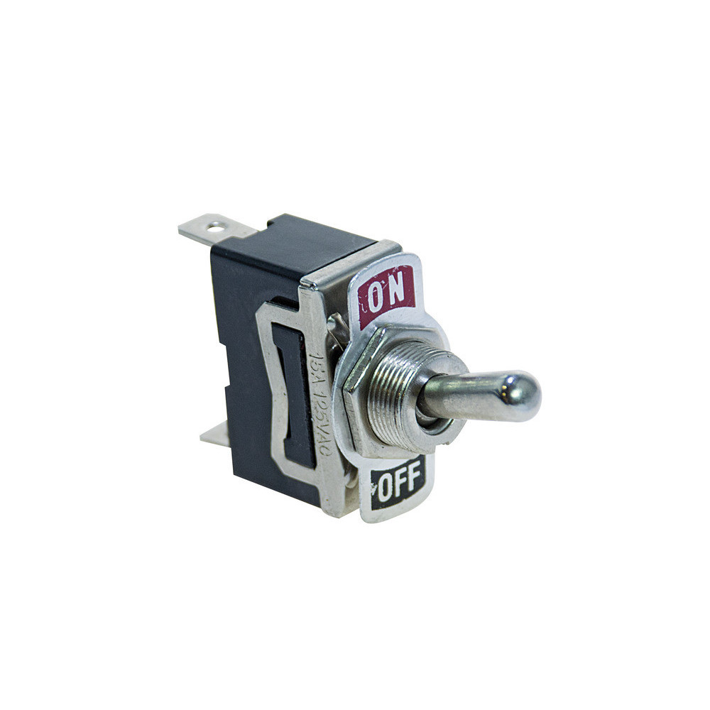 INTERRUTTORE A LEVA 15A ON-OFF TERMINALI FASTON 6,3mm