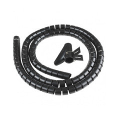 VULTECH SN21505 - SPIRALE AVVOLGI CAVO FLESSIBILE 1.5 MT NERO