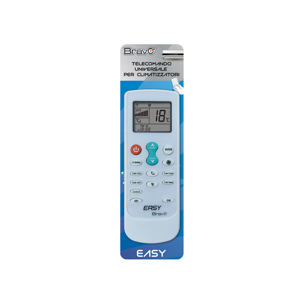 BRAVO EASY (92102155) - TELECOMANDO UNIVERSALE PER CONDIZIONATORE