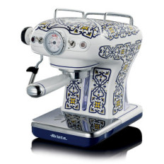 ARIETE CAFFÈ ESPRESSO CAPRI EDITION (1389) - MACCHINA PER CAFFE'' ESPRESSO - POLVERE E CIALDE - 1 O 2 TAZZE - CAPPUCCINATORE -