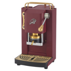 FABER PRO 3.0 ESSENTIAL CHERRY RED BRASS - MACCHINA CAFFÈ A CIALDE