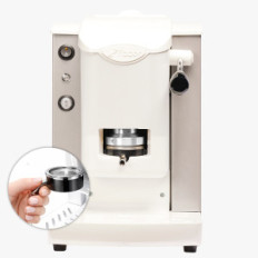 FABER SLOT PLAST LITE2.1 GRIGIO BIANCO (SPGRIBLT2.1) - MACCHINA CAFFE A CIALDE - 95 GRADI - PORTACIALDE ESTRAIBILE