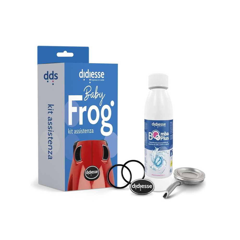 DIDIESSE KIT ASSISTENZA BABY FROG (DECALCIFICANTE - LOGO - GUARNIZIONI - PORTACIALDA)