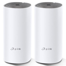 TP-LINK DECO E4 (2-PACK) - MESH SYSTEM WI-FI AC1200 DUAL BAND - 2 NODI