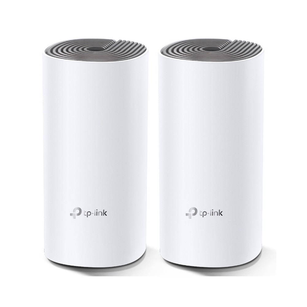TP-LINK DECO E4 (2-PACK) - MESH SYSTEM WI-FI AC1200 DUAL BAND - 2 NODI