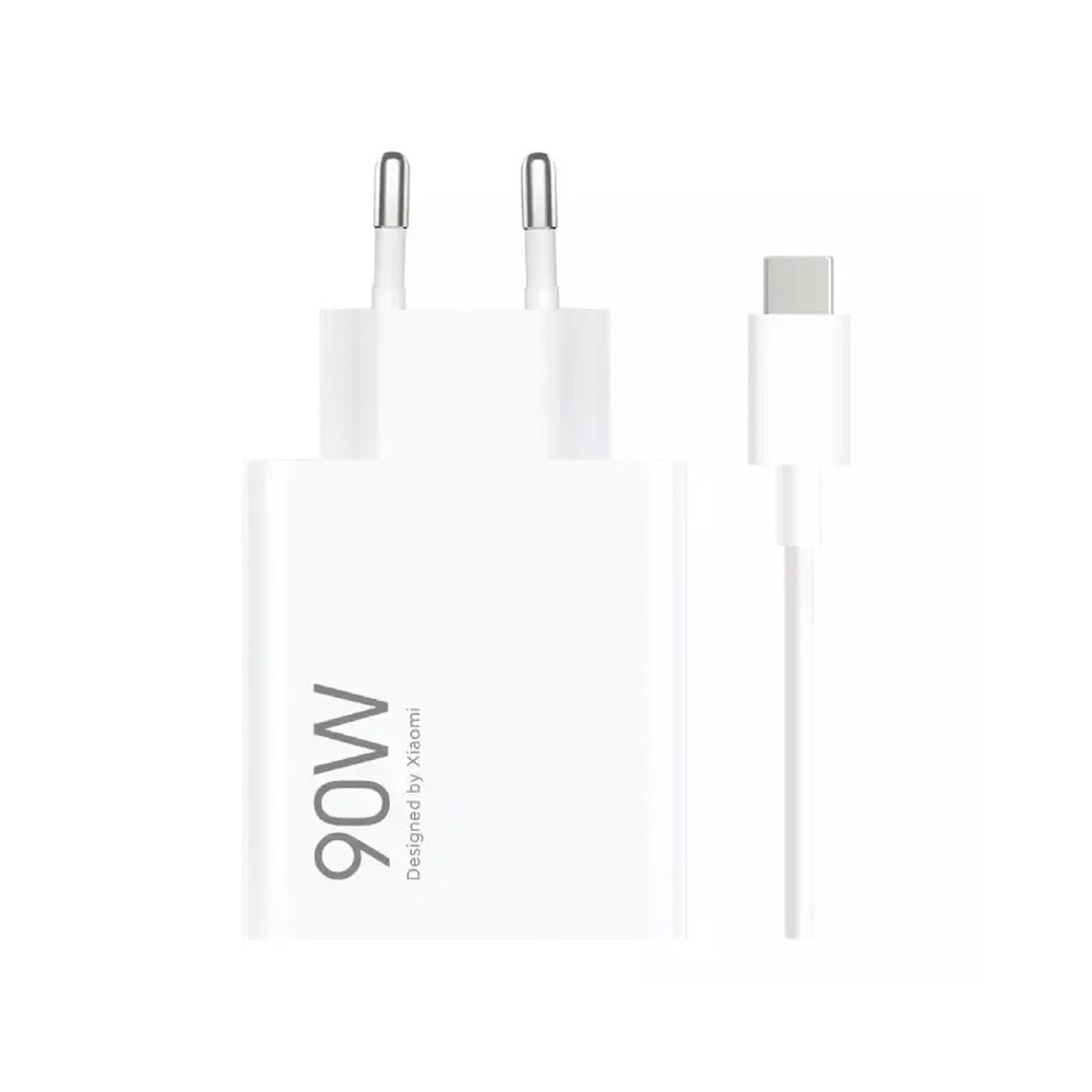 XIAOMI BHR07ZBEU - ALIMENTATORE 90W USB-A + CAVO TYPE-C WHITE
