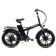 RAAKS BY F.LLI SCHIANO (BIC950) FOLDING FAT E-BIKE (NERO) - BICICLETTA ELETTRICA - RUOTE 20"X4" - MOTORE 250W - BATTERIA 36V