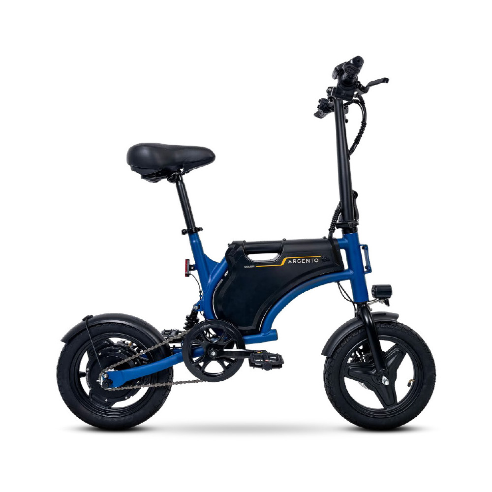 ARGENTO COLIBRI'' (AR-BI-260001) - MICRO E-BIKE - 14" - MOTORE BAFANG 250W - 36V 5.2AH - AUT. 50KM