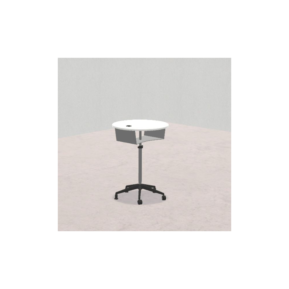 Pino C CIRCOLARE CENTRALE colore bianco bordo bianco