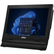 MSI PRO AP162T ADL-005IT - PC AIO 15.6" FHD TOUCH - CPU INTEL N100 - RAM 4GB - SSD 128GB - W11P - NERO
