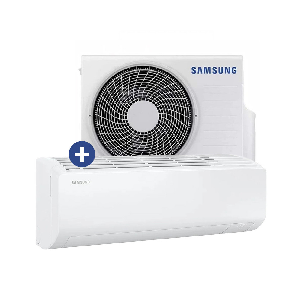 SAMSUNG CEBU S2 12.000 BTU (U.I. + U.E.) - CONDIZIONATORE - 3,5KW - WI-FI - AI (AR50F12C1AHNEU + AR50F12C1AHXEU) - A++/A+ - CON