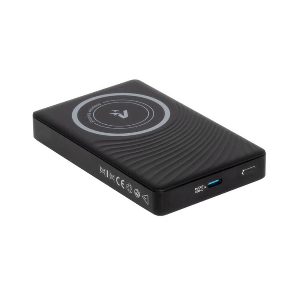 VULTECH VPB-MG10BK - POWER BANK 10.000 MAH WIRELESS MAGSAFE -LCD - USB-C 15W