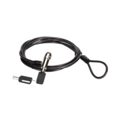 CONCEPTRONIC CUSTODIO02BN - CAVO SICUREZZA BLOCCO NOTEBOOK - 4.5MM - 1.8M - 2 CHIAVI