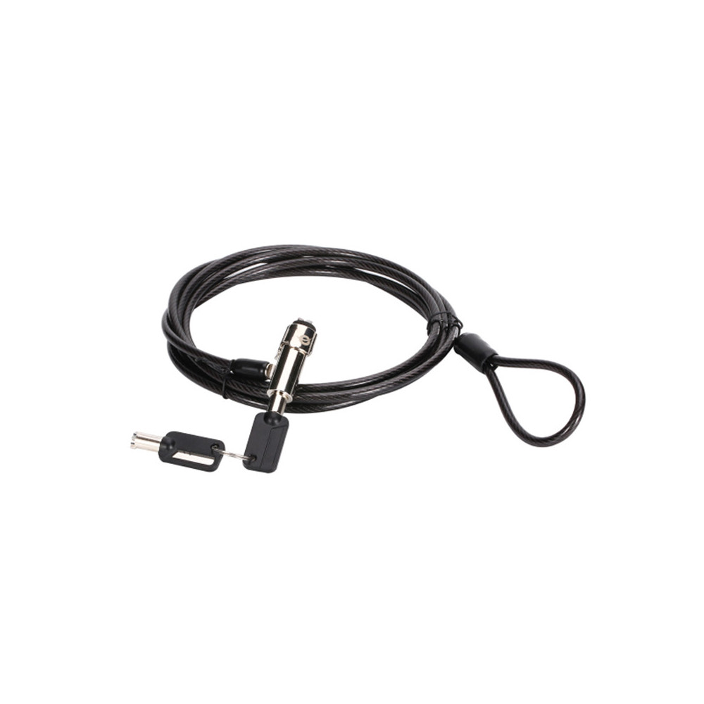 CONCEPTRONIC CUSTODIO02BN - CAVO SICUREZZA BLOCCO NOTEBOOK - 4.5MM - 1.8M - 2 CHIAVI