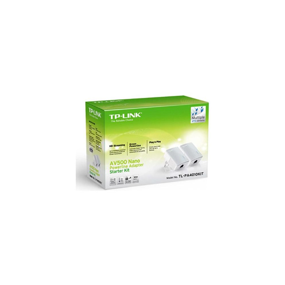 TP-LINK TL-PA4010KIT - POWERLINE LAN 2PZ AV600