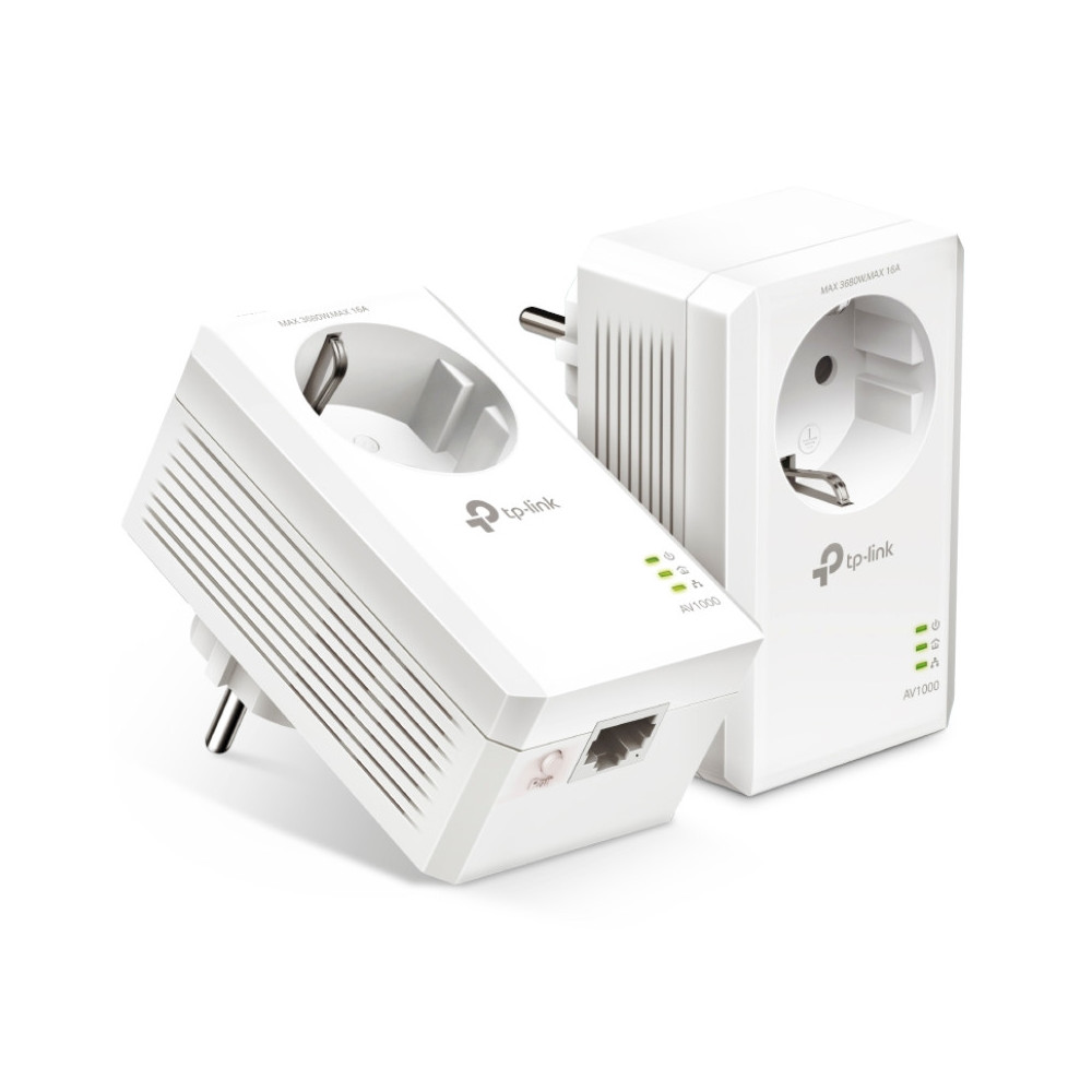 TP-LINK TL-PA7017P KIT - POWERLINE 2PZ LAN - AV1000