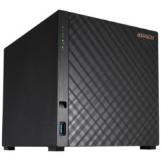ASUSTOR DRIVESTOR 4 (AS1204T) - 4 BAY TOWER NAS, QUAD-CORE 1.7GHZ CPU, 2.5GBE PORT, 1GB DDR4, 3X USB 3.0 (DISKLESS)