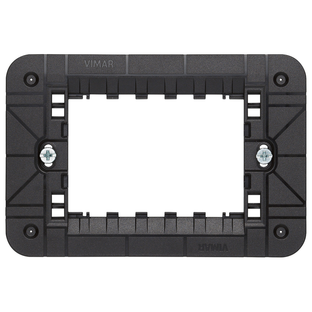 30613 Vimar LINEA Supporto 3 moduli, con viti, per scatole 3 moduli