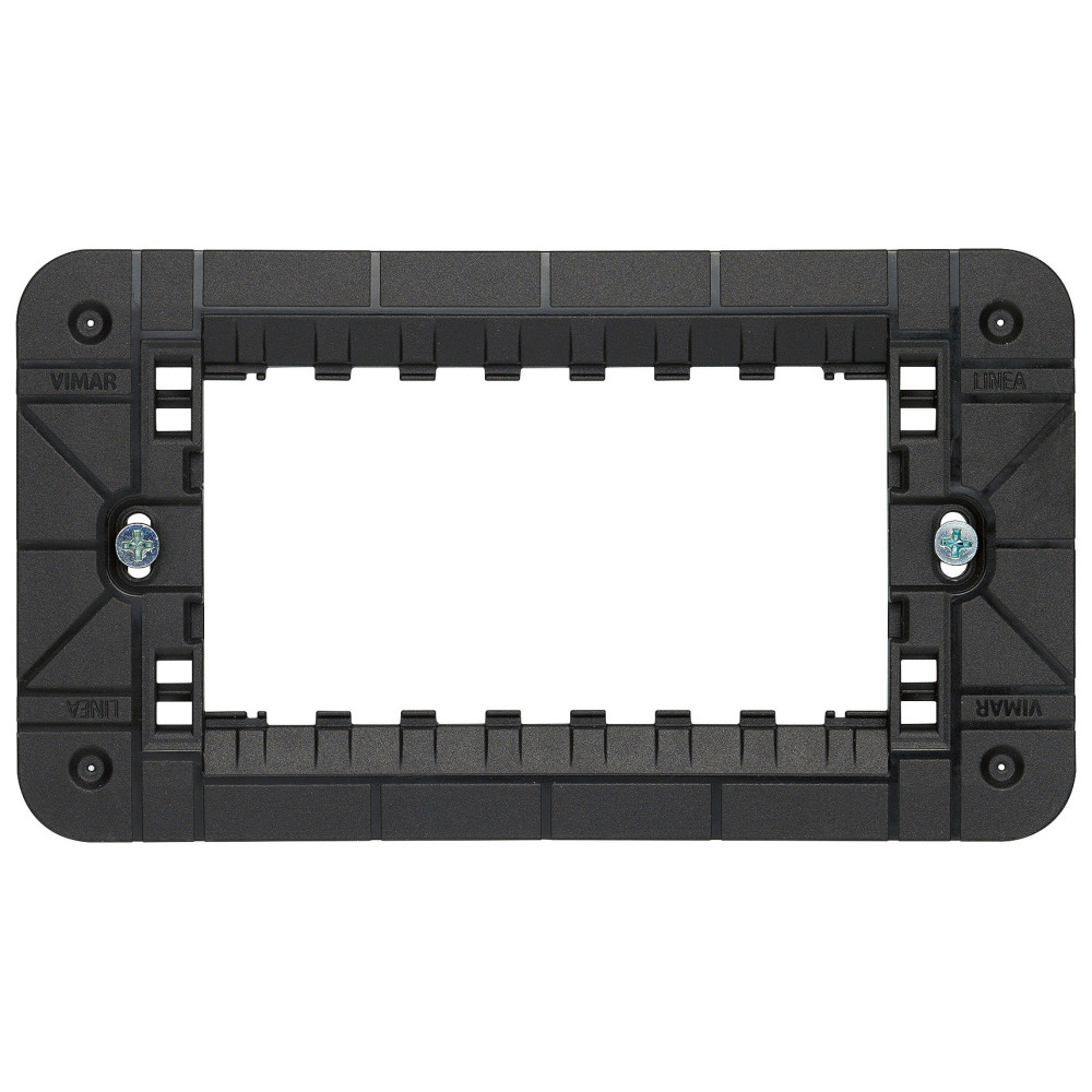 30614 Vimar LINEA Supporto 4 moduli, con viti, per scatole 4 moduli