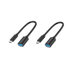 CONCEPTRONIC ABBY11B - ADATTATORE USB-C (M) / USB-A (F) OTG - 20 CM