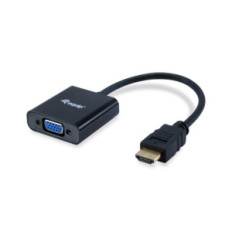 EQUIP 11903607 - ADATTATORE HDMI (M) / VGA (F) - AUDIO IN