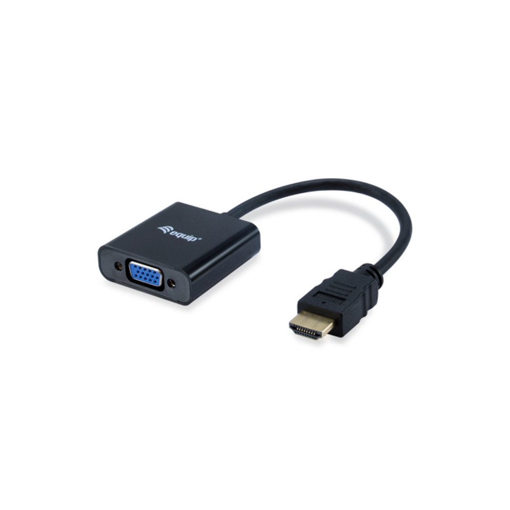 EQUIP 11903607 - ADATTATORE HDMI (M) / VGA (F) - AUDIO IN