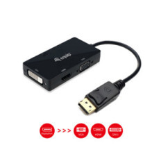 EQUIP 133441 - ADATTATORE DISPLAYPORT (M) / VGA (F) / HDMI (F) / DVI (F)