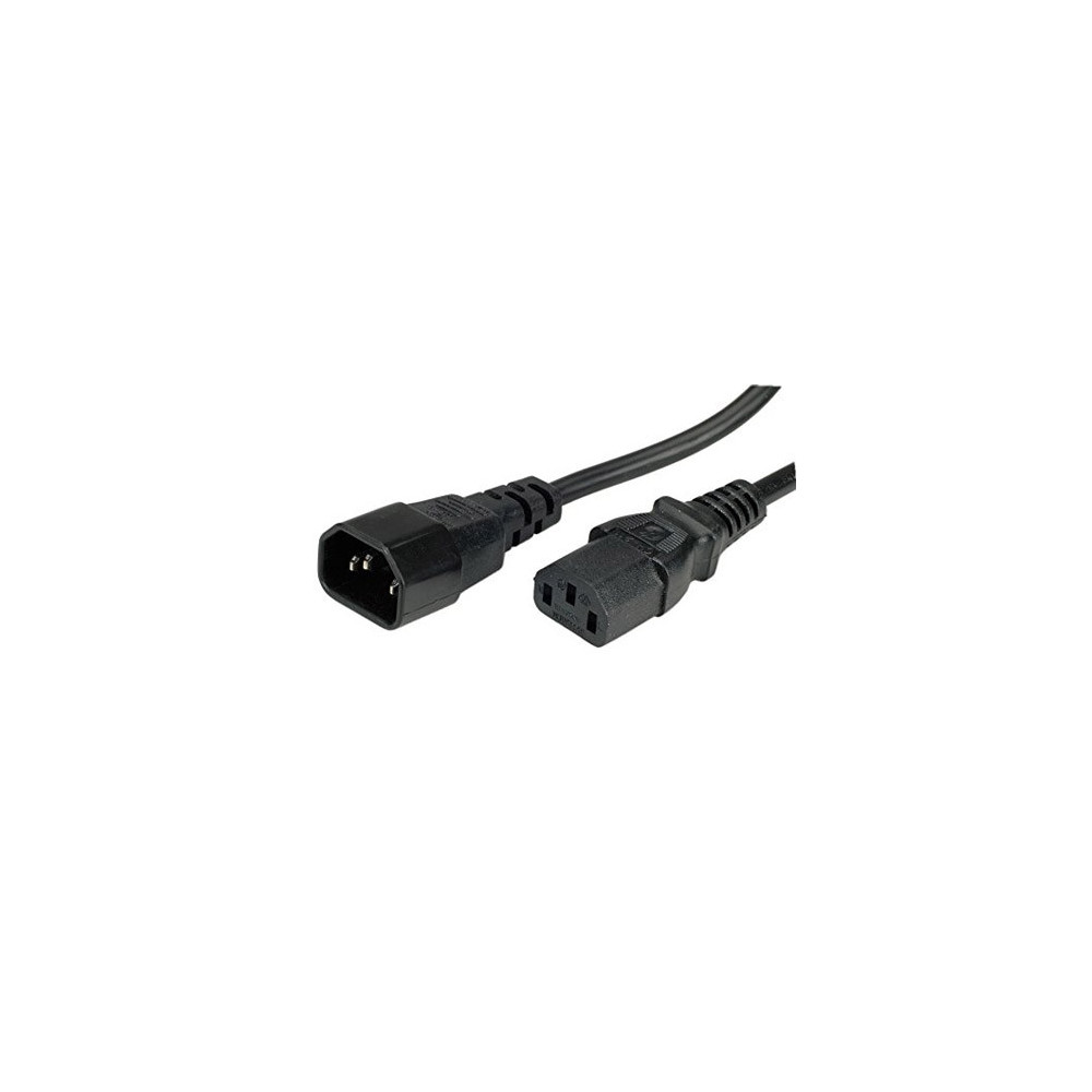 CAVO PROLUNGA ALIMENTAZIONE M/F 1.8MT BLACK LKIEC18