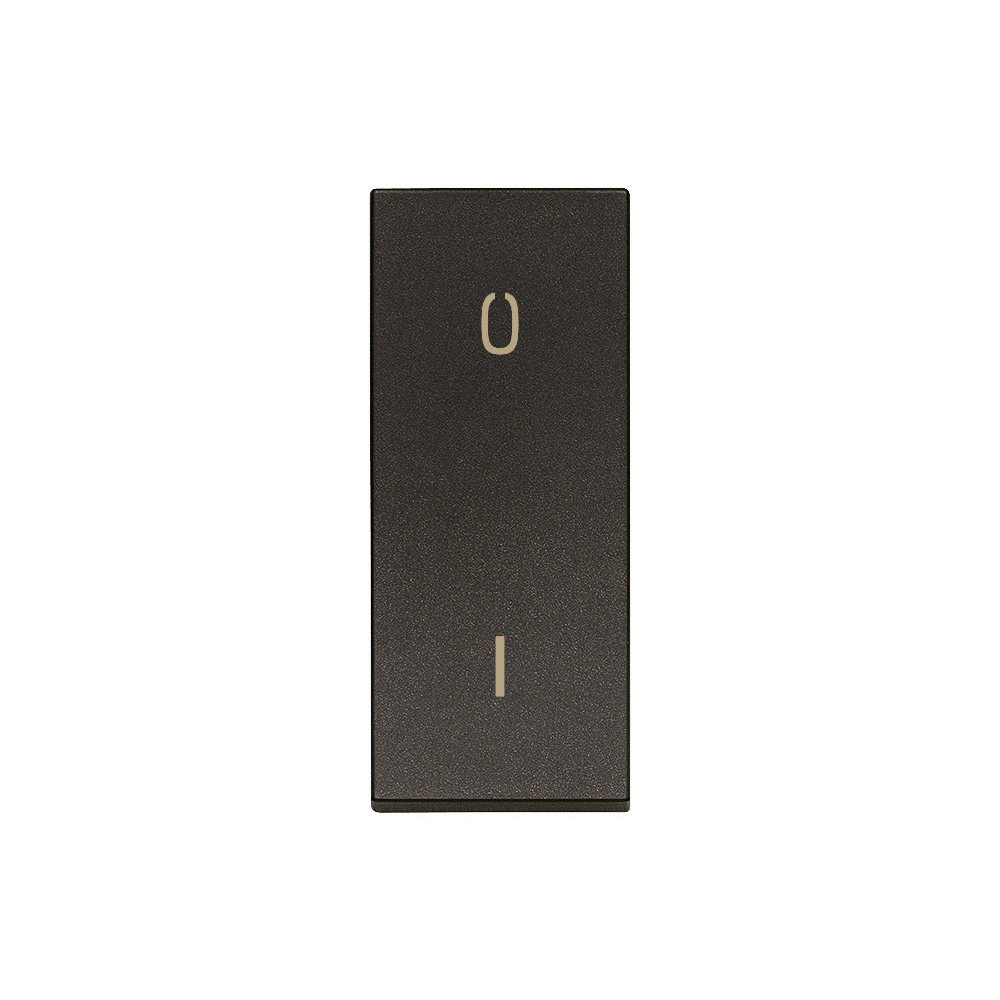30016.G Vimar LINEA Interruttore 2P 20AX 250V basculante, nero, 1 modulo