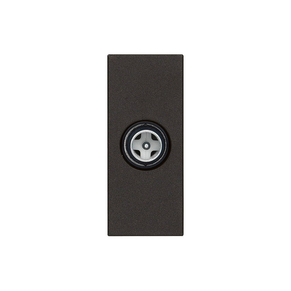30300.01G Vimar LINEA Presa TV-RD-SAT diretta, nero, 1 modulo