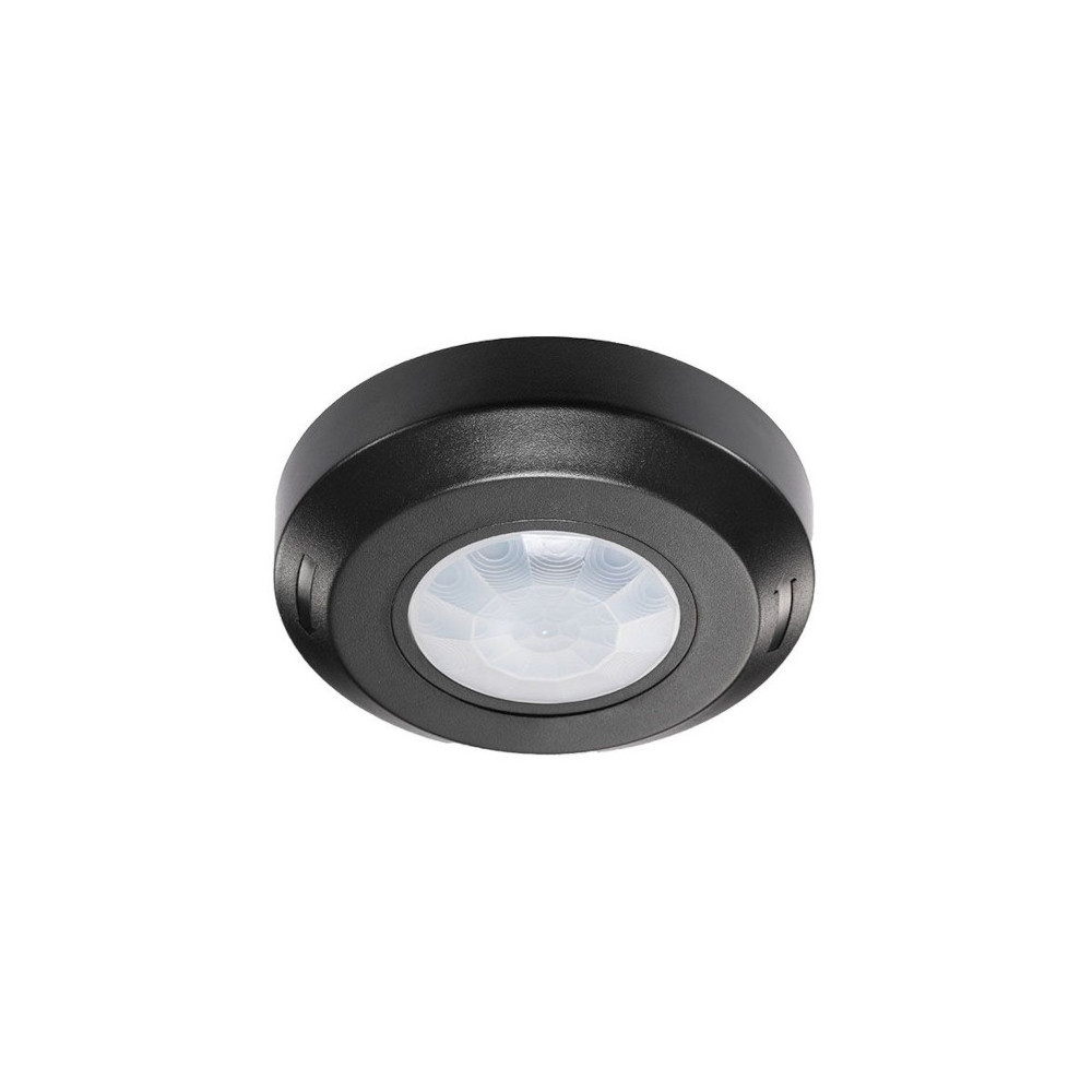 V-TAC VT-8091 (NERO) - SENSORE DI MOVIMENTO E CREPUSCOLARE A SOFFITTO - RILEVAZIONE 8 METRI - IP20