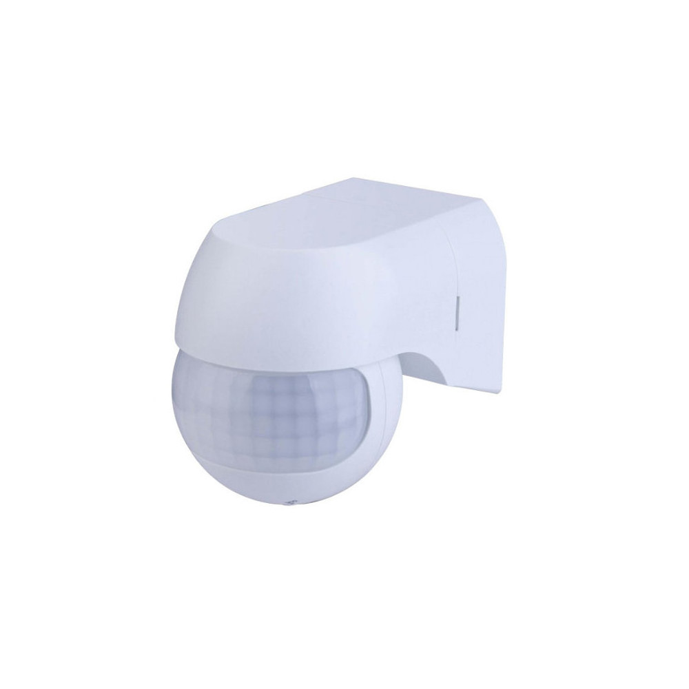 V-TAC VT-8028 (BIANCO) - SENSORE DI MOVIMENTO E CREPUSCOLARE - RILEVAZIONE 12 METRI - IP44