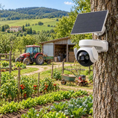 Imou AOV PT 8MP 4K – Kit telecamera 4G/Wi-Fi con pannello solare, SIM e microSD 32GB