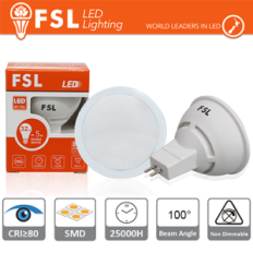 MR16 Lampadina LED - 6W 4000K 510LM 100º CRI80 DC 12V