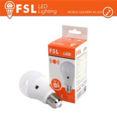 Lampadina LED E27 con Doppio Sensore Crepuscolare, 7W, 4000K