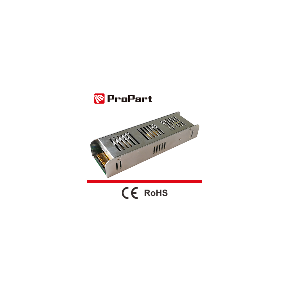 Alimentatore Scatolato Slim IP20 24V 200W 8.3A 223*65*40mm