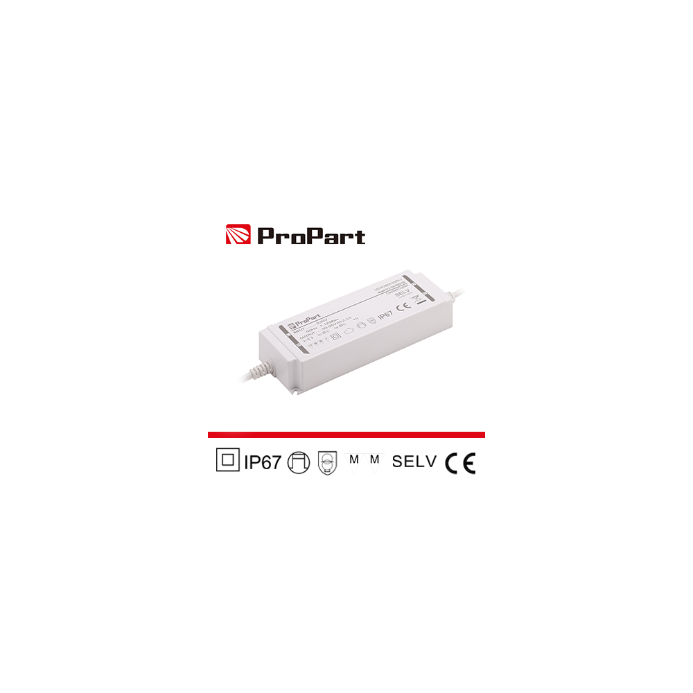 Alimentatore IP67 24V 150W 6.25A Size:191*68*37mm