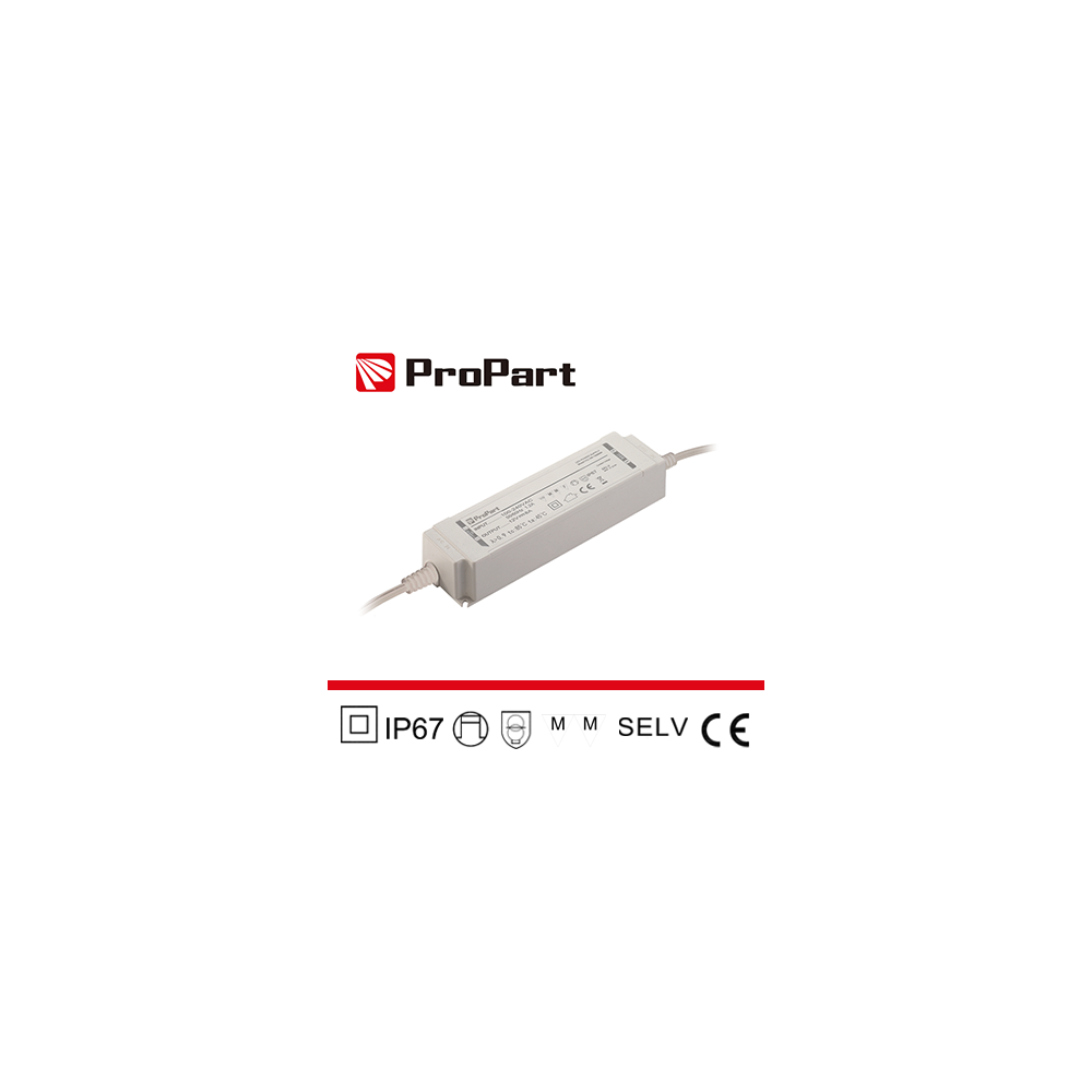 Alimentatore IP67 24V 60W 2.5A Size:163*43*33mm
