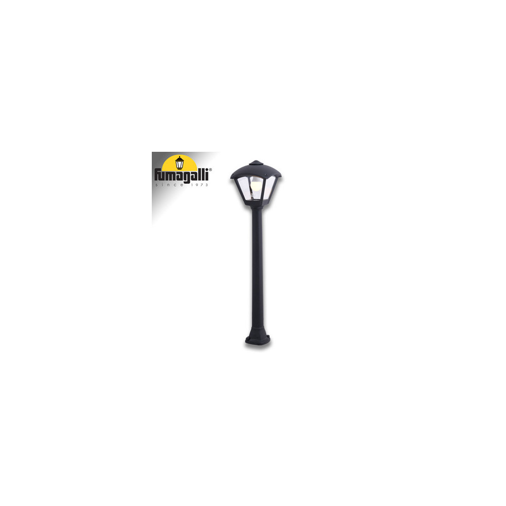 GIAFFA/DARIO NERO TRASP E27 A60 LED 8,5W CCT SET - 97,5 cm