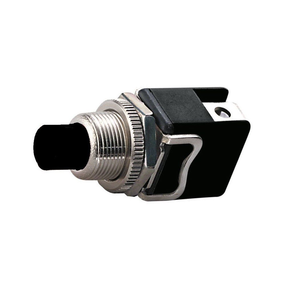 Pulsante con autoritorno, normalmente CHIUSO, 4A 250V, nero