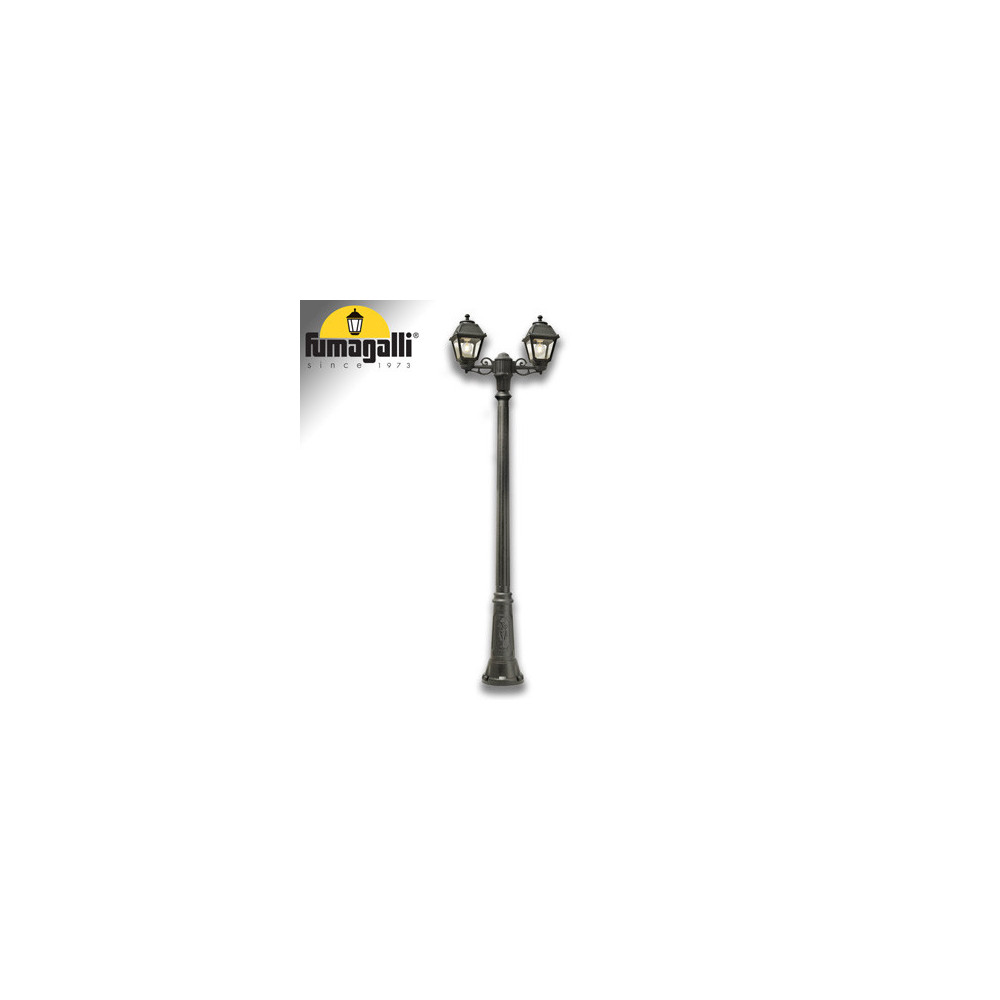 GIGI BISSO/MARY 2L NERO TRASP E27 LED FILAMENTO 6,5W 2,7K - 207 cm