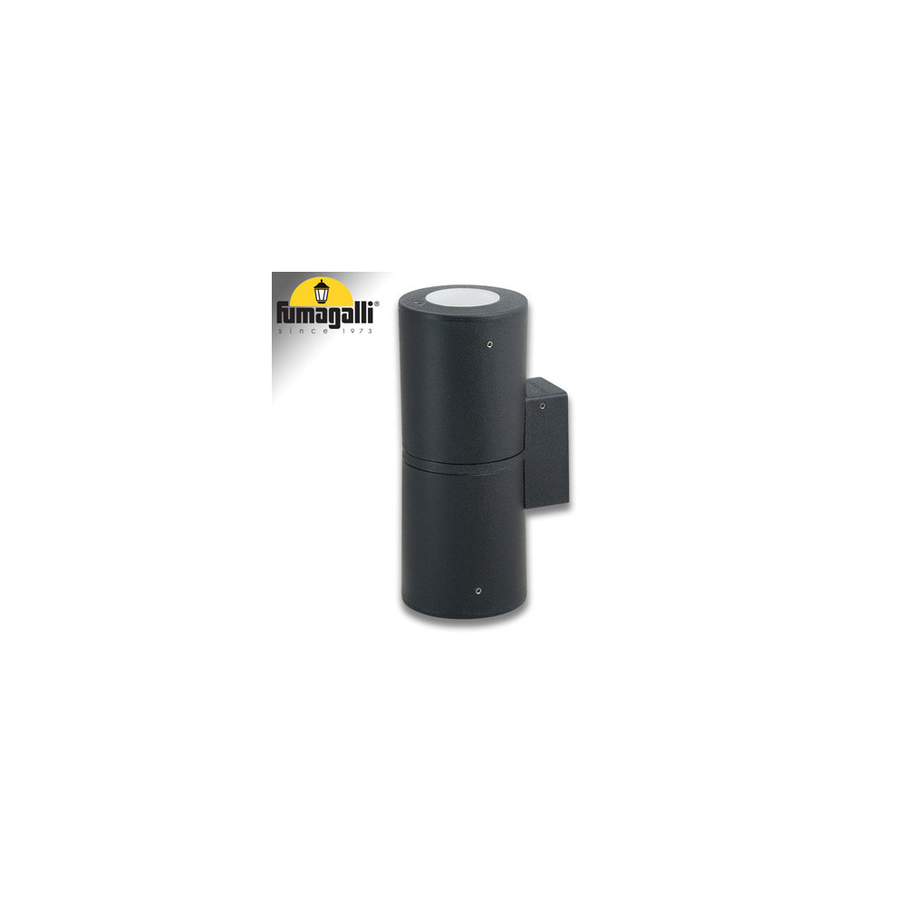 FRANCA 90 2L WALL NERO SATIN LED GU10 7W CCT 3WHITE