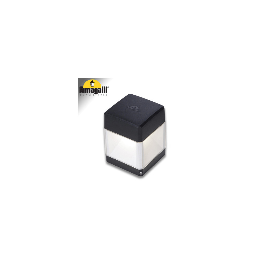 ELISA WALL NERO TRASP LED GX53 10W CCT 3WHITE