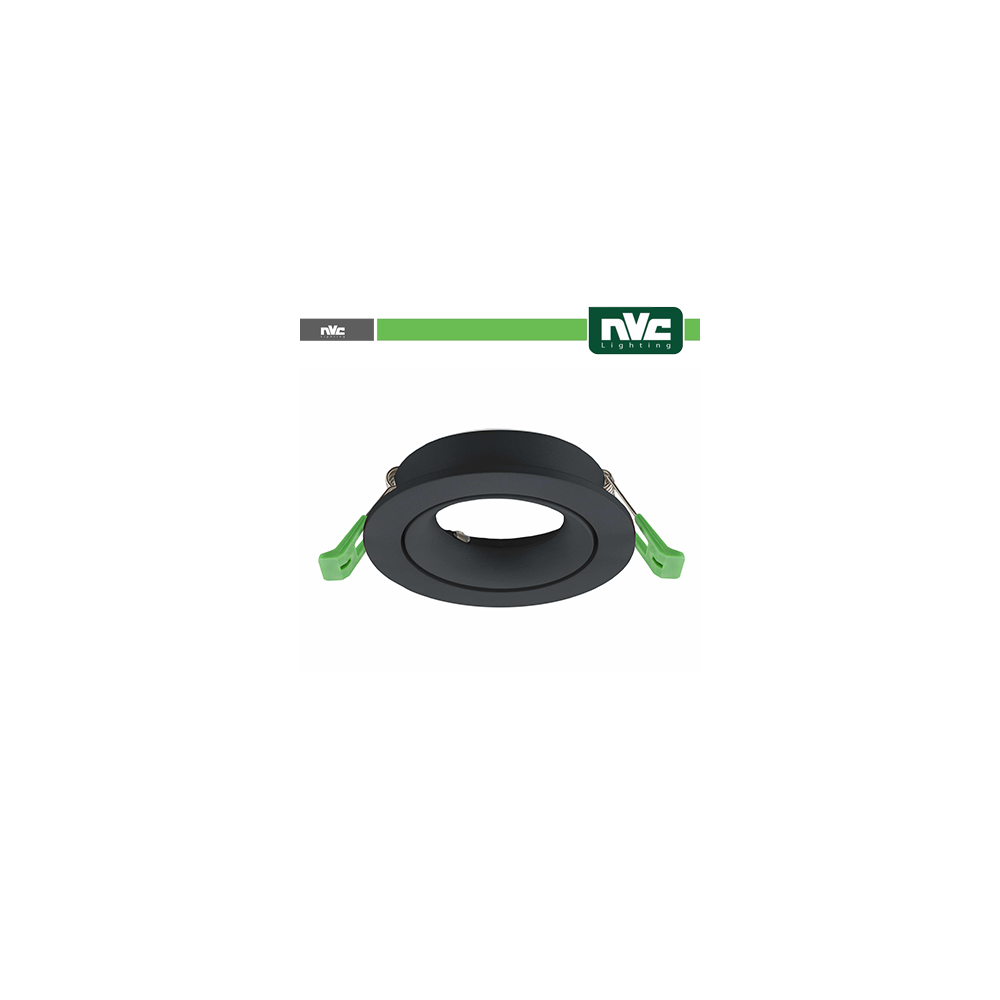 Ghiera orientabile foro 75mm COLORE NERO