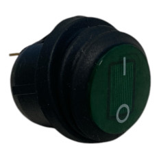 Interruttore Unipolare Luminoso a bilanciere IP65, ON-OFF, 3P, 230V, Verde