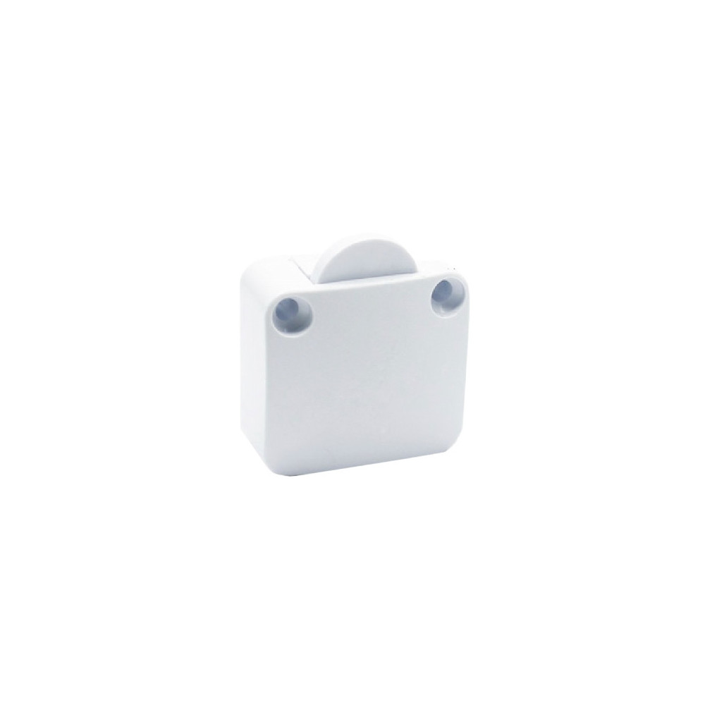 Interruttore a Pulsante momentaneo per Ante e Porte, 2A 250V, bianco