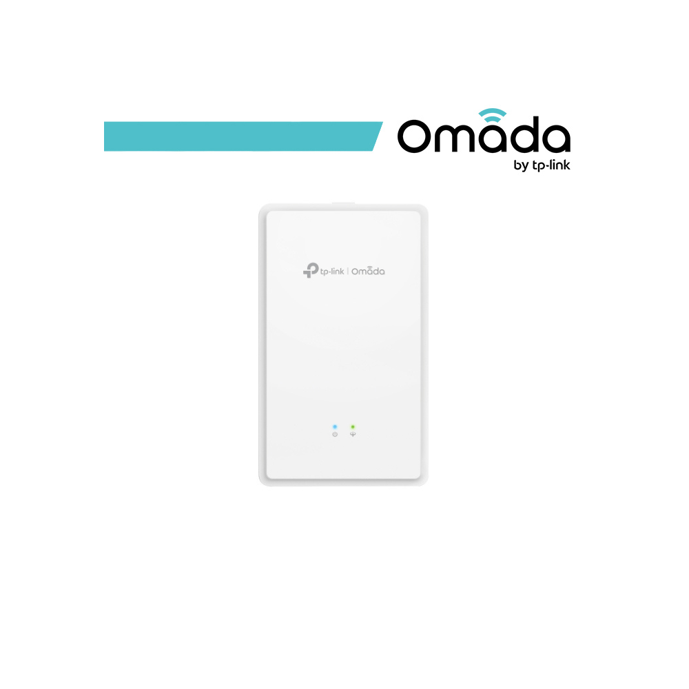 Omada AX1800 Wi-Fi 6 Wall Plate GPON Access Point - EAP625GP-Wall