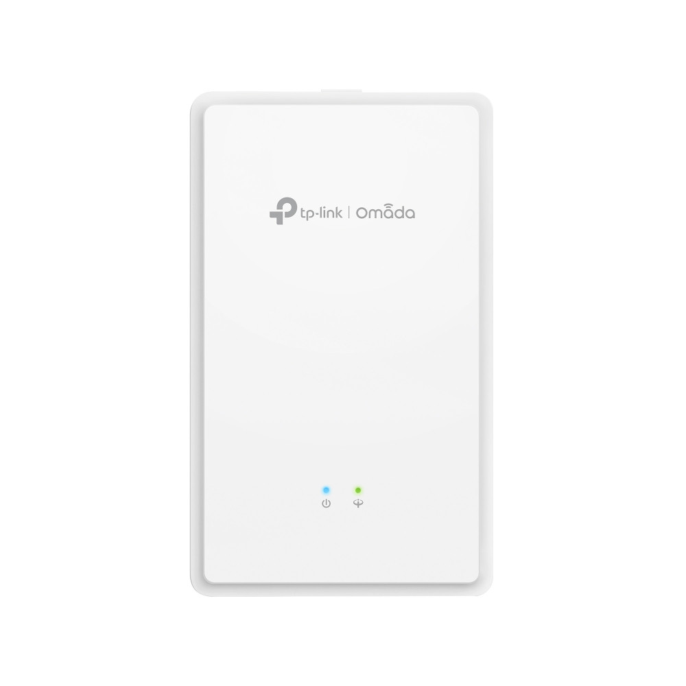 Omada  AX1800 Wall-Plate Dual-Band Wi-Fi 6 GPON Access Point - EAP615GP-WALL