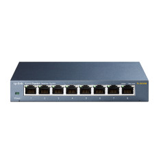 Switch 8 Porte Gigabit 10/100/1000 Mbps Plug & Play TL-SG108